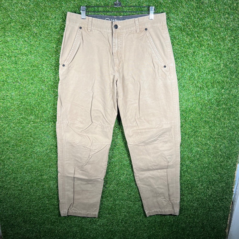 Wrangler ATG All Terrain Gear Mens Tan Cotton Utility Pants 32x30 NT851FN